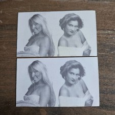 Vintage 1990's Party Bachelor Party, Dancers Dual Team Strippers Business Cards picture
