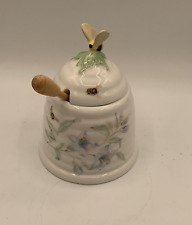 Lenox BUTTERFLY MEADOW Bee Hive Honey Pot Complete picture