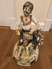 Rare Vintage Capodimonte Porcelain Figurine picture