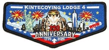 MERGED BOY SCOUT BSA OA KINTECOYING LODGE 4 GREATER NY COUNCIL 2026 USA 250 FLAP picture
