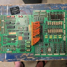 William System 6 Pinball MPU & Driver Boards - Gorgar ROM Chips - Probably Work  picture