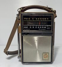 Vintage GE P975D Transistor Portable Radio General Electric AM FM WORKS TESTED picture