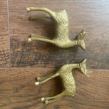 Brass Dear Figure Set picture