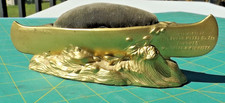 1950's The Canada Metal Co. Advertising Canoe Pin Cushion picture