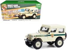 Greenlight 1:18 1983 Jeep CJ-5 Hardtop Maryland State Police Artisan Collection picture