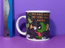 Vintage 1998 Marvin The Martian 28oz Ceramic Coffee Mug Looney Tunes Warner Bros picture
