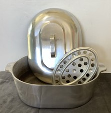 Vintage Magnalite Classic 15 in Aluminum Roaster Si15 Meat Trivet Rack Like 4267 picture