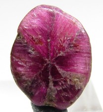 EXCEPTIONAL AESTHETIC GEM POLISHED RUBY TRAPICHE BURMA picture