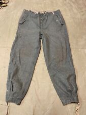 WWII GERMAN PANZER FIELD GREU FIELD TROUSERS- SIZE LARGE 36 WAIST picture