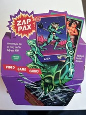1992 Cardz Zap Pax Video Game Cards — Premiere Edition - 3 packs picture