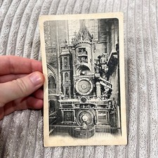 Vintage Postcard Strasbourg France Astronomical Clock Cathedral picture