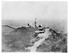 View of Lookout Mountain showing Hollywood below 1916 California Old Photo picture