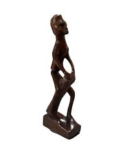 Vintage 6.5 Inch Inch Hand Carved Jamaican Statue picture