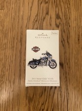 Hallmark Keepsake 2012 Harley Davidson 2011 Street Glide FLHX Ornament NIB picture