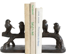 Resin Birds on A Branch Shaped Bookends(Set of 2 Pieces), Display Books picture