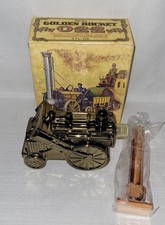 Vtg Avon Golden Rocket 022 Wild Country After Shave Decanter FULL NOS picture