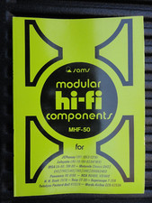 Original Sams Photofact HI-FI Series Service Repair Manual Book MHF-50 picture