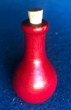 Vintage Magic Trick Wooden Imp Bottle With Stopper Near Mint 1950's picture