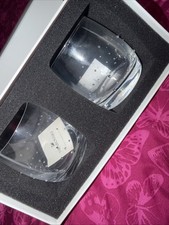 AUTHENTIC SWAROVSKI BRAND NEW Whiskey Glass Set Of 2 Clear Crystal 5468809 picture