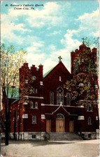 Union City Saint Teresa's Catholic Church Pennsylvania Postcard G83 picture