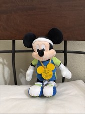 RunDisney Disney Parks Mickey Mouse I Did It Marathon Runner Plush Toy New picture