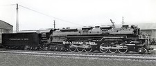 Train Photo C&O Chesapeake & Ohio Big Steam Locomotive 1600 Railroad 2-6-6-6 picture
