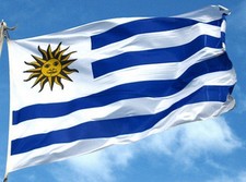 NEW 2 x 3ft URUGUAY FLAG better quality usa seller picture