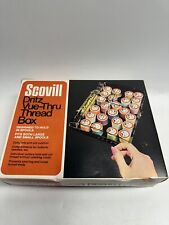 VINTAGE NOS DRITZ SCOVILL THREAD BOX ACRYLIC NO. 786 - MADE IN USA picture