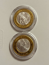 Four Queens Las Vegas $10 Limited Edition Tokens (2) Despina Artemis 2020 rare  picture