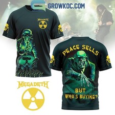 New Megadeth Peace Sells But Who's Buying 3D T-Shirt  All size picture