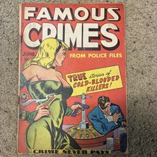 FAMOUS CRIMES #1 - Incredible Blond GGA Headlights Cover  Rare Fox Bad Girl  picture