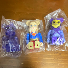 Medicom Toy Be@rbrick DC Superman 100% Plastic Figure Set of 3 Unopened picture