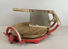 Antique Cast Iron Computing Cheese Cutter kitchen cooking wine farmhouse X1 picture
