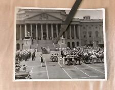 1958 Funeral Procession WWII & Korean War Unknown Soldiers Washington DC Photo picture