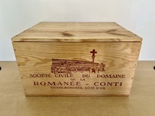 Romanee-Conti Grands Echezeaux 2006 Burgundy Wine Wooden Box with Lid & Sawdust picture
