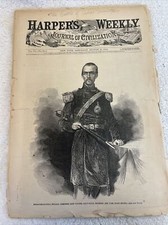 Harper's Weekly 8-30-1862 GEN'S STONEWALL JACKSON & JOHN MORGAN Baton Rouge, LA picture