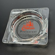 El Cabildo Restaurant Ashtray Advertising Glass Ashtray Rare VTG PR picture