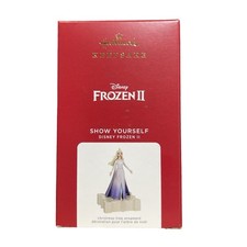 2021 Hallmark Show Yourself Ornament - Disney Frozen 2 - Elsa  - Olaf - Anna picture