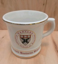 Vintage Harvard Business School Coffee Mug Gold Trim American Decorators Trenton picture