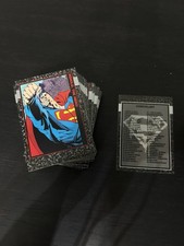 1992 SkyBox Superman Complete Trading Card Set 100 Cards DC Comics picture