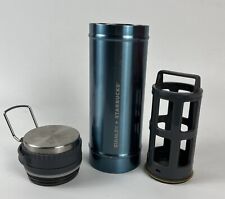 Starbucks + Stanley Stainless Steel Travel French Press / Tumbler 16 oz Blue picture
