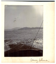 China, Amoy Vintage Print, China Albumen Print 7.5x8.5 Circa 1900 picture