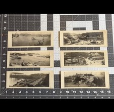 Vintage US Navy Yokosuka Japan Photo Lot 6 Panoramic Snapshots picture