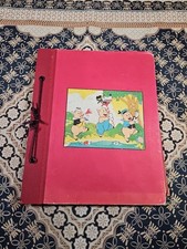 VTG Samuel Ward Mfg. Co. Boston BLANK/UNUSED SCRAPBOOK Three Little Pigs # V 210 picture