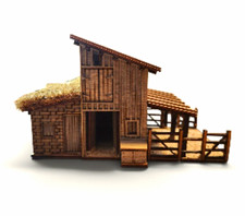 Little House On The Prairie, Ingalls Barn Miniature, Walnut Grove picture