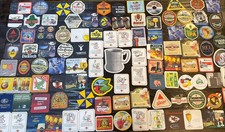 Beer/Drink Coaster Lot of 100 Nice variety, Domestic & International picture