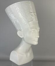 Vtg Rosenthal Group Germany White Porcelain Bust Queen Nefertiti Classic Rose picture