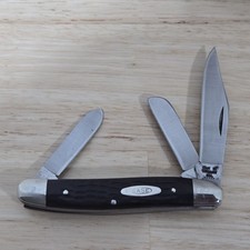 1975 Case XX 6347 HP SSP Stockman Red bone Handles picture