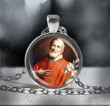 St. Philip Neri Patron Saint US Special Forces Necklace Catholic Christian Medal picture