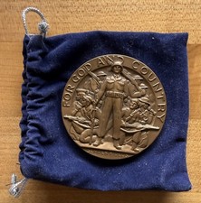 American Legion School Award Bronze Medallion 2.5 Inch picture
